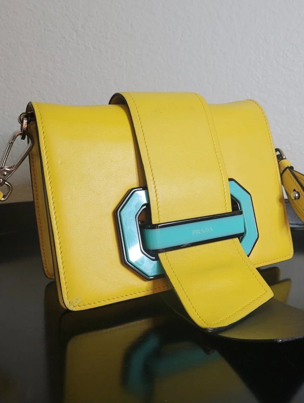 Prada Plex Ribbon Geometric Bag - Picture 1 of 16